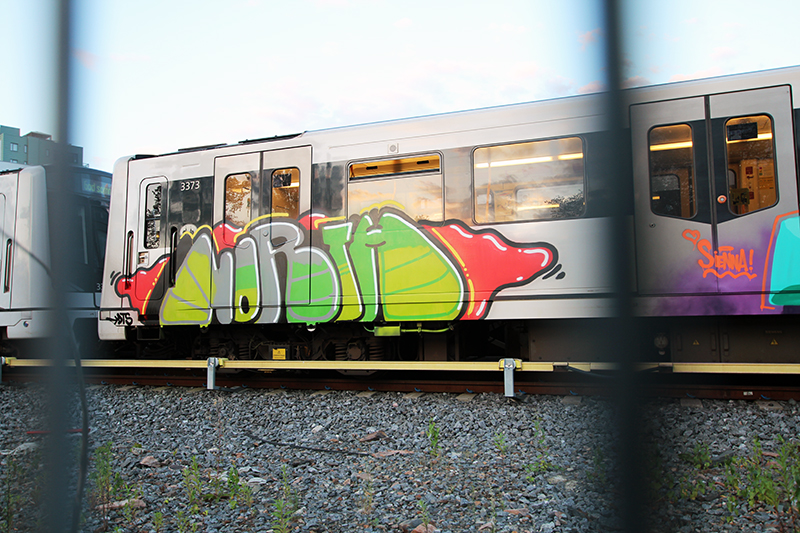 north subway graffiti topshit oslo