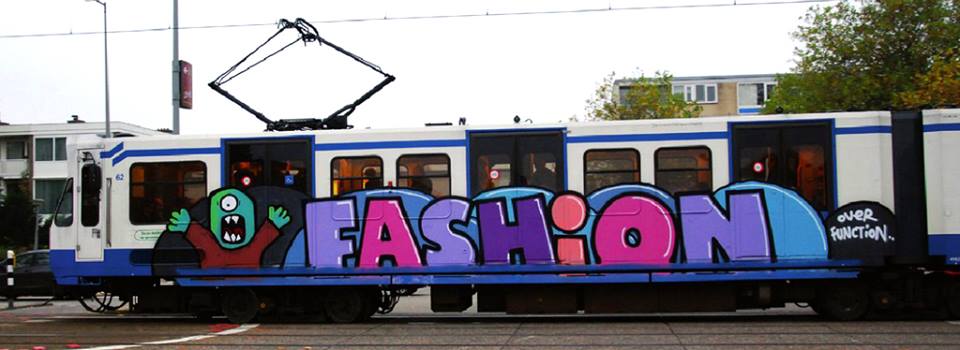  amsterdam subway graffiti running fashion over function