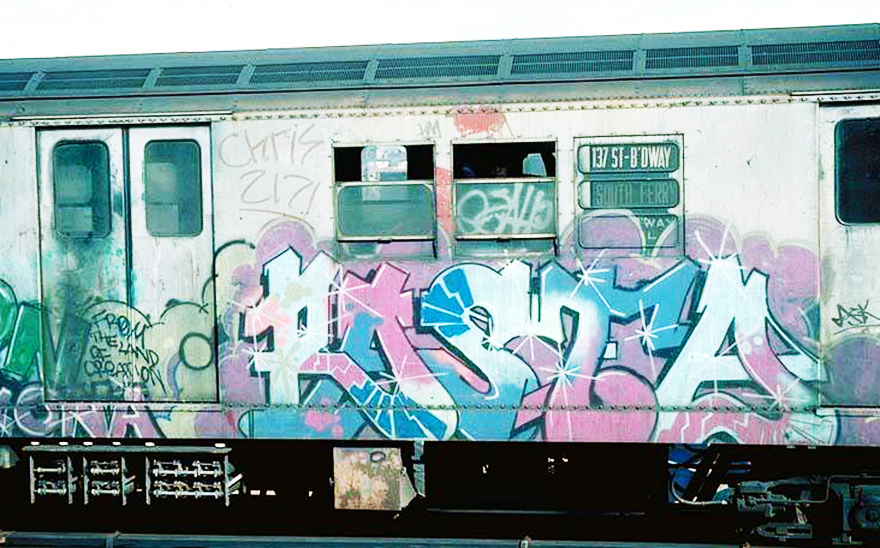 graffiti subway legend nyc newyork rasta