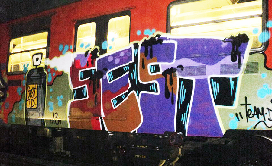 graffiti subway mexicocity sest teamdestructo