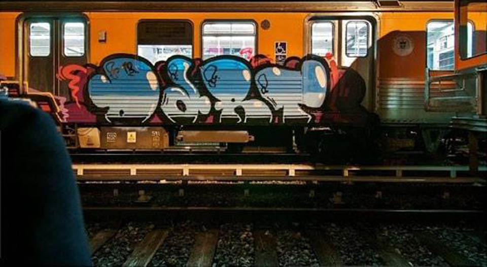 graffiti subway philadelphia usa dart 2013