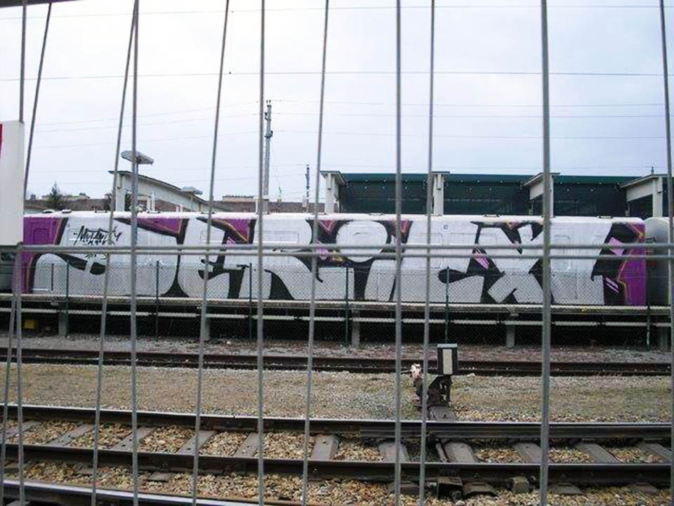 graffiti subway vienna austria derick mutants