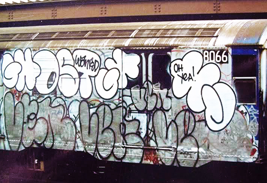 graffiti subway nyc newyork ris crew ghost ven