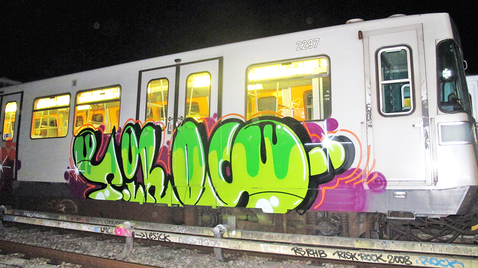 graffiti subway tiros tdpes vienna austria