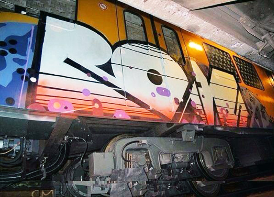 graffiti subway roids berlin germany