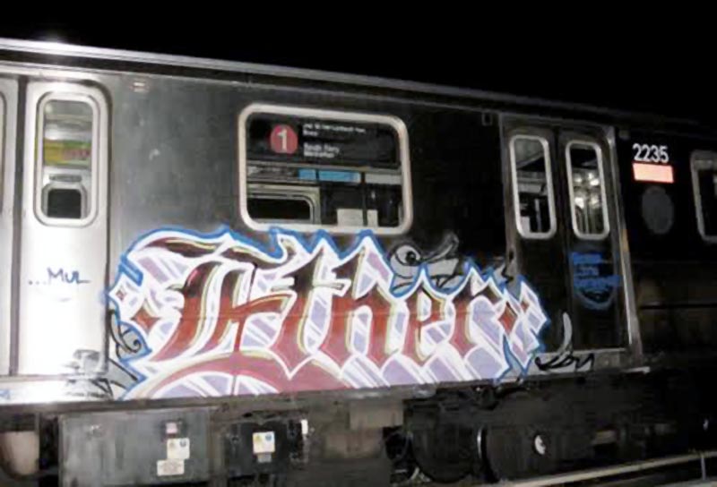graffiti subway nyc newyork ether