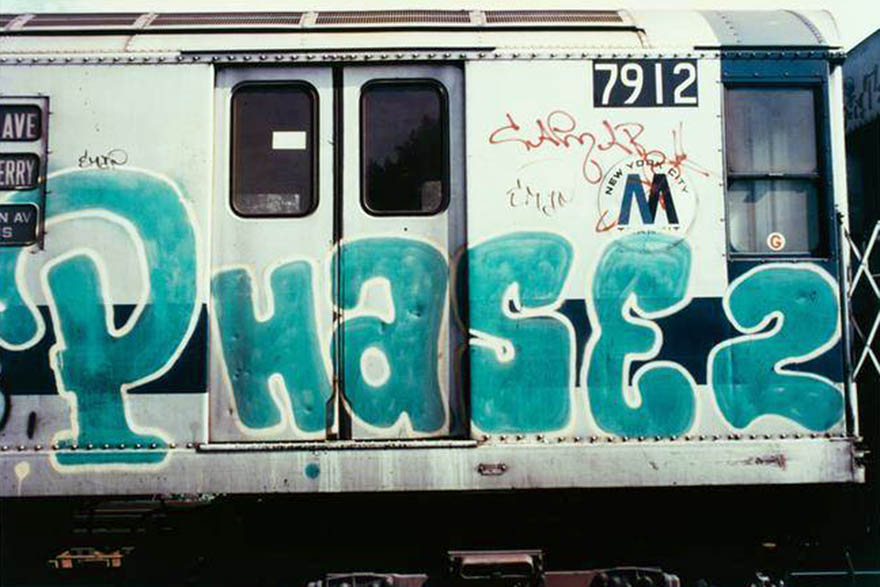 graffiti subway nyc newyork USA classics phase2