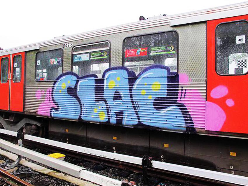 graffiti subway hamburg germany slac