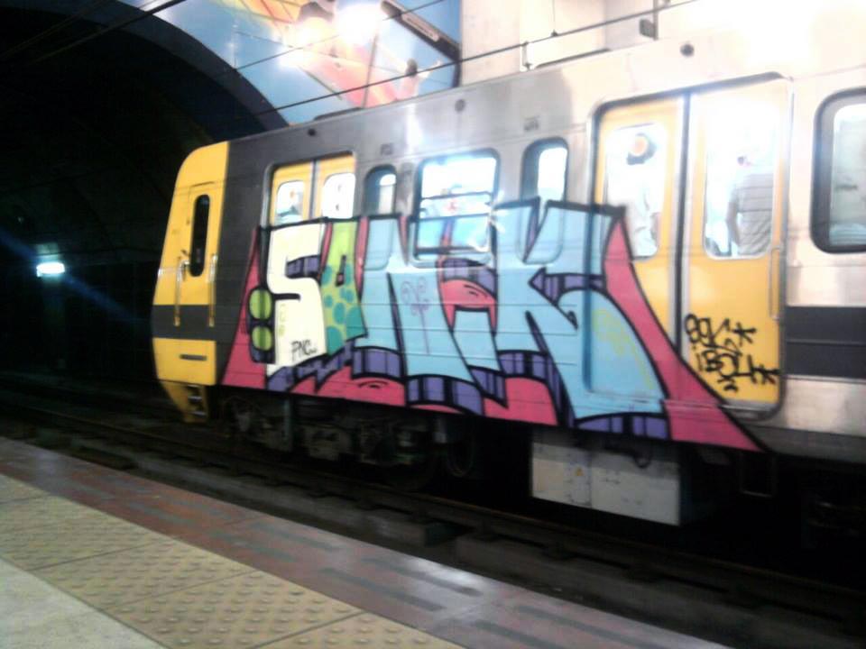 graffiti subway buenos aires running sonik pnc argentina