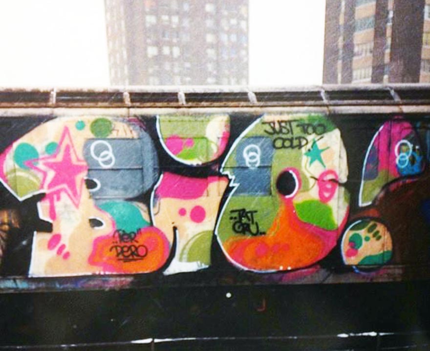 graffiti subway nyc newyork classic bio t2b