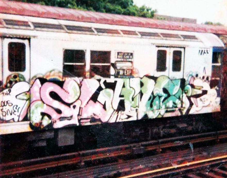 graffiti subway nyc newyork classic slave