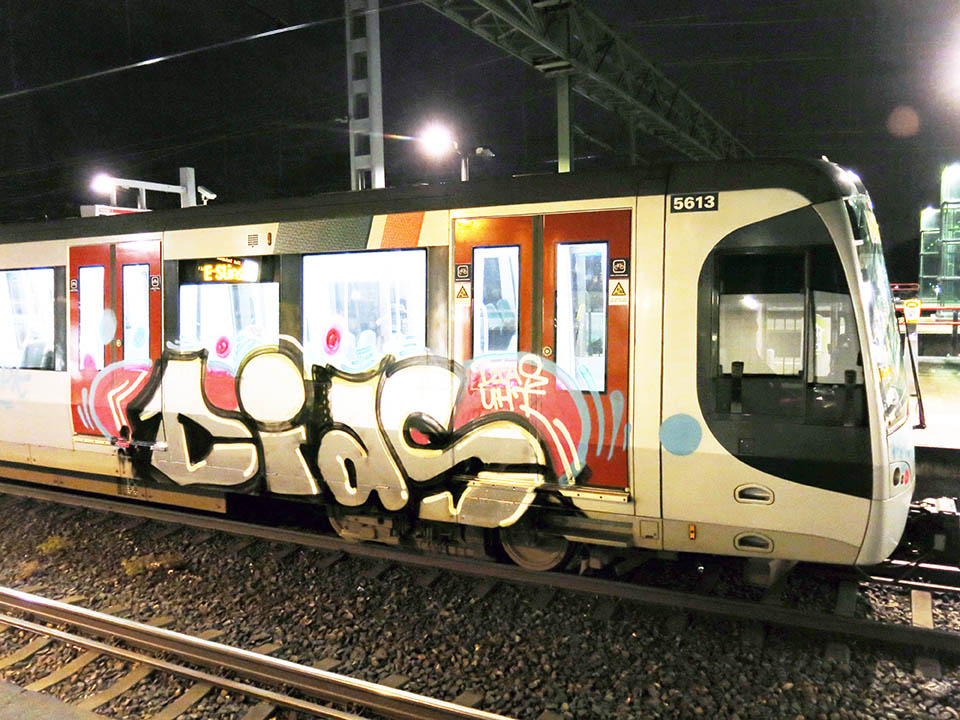 graffiti train subway holland rotterdam diasuht 2016 dias uht