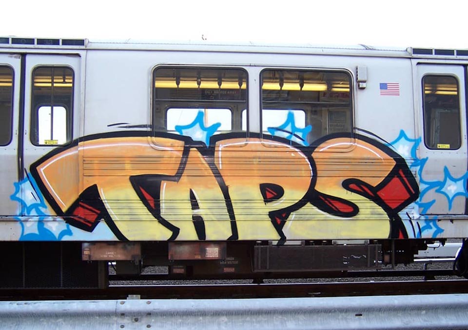 writing graffiti subway taps usa